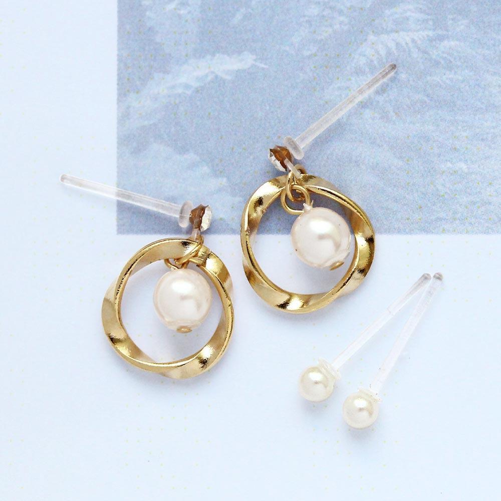 Plastic Post Earrings