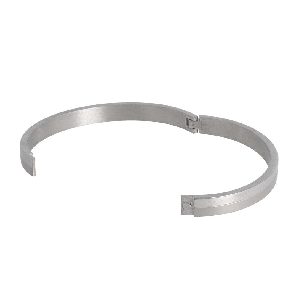 Small Stone Stainless Bangle