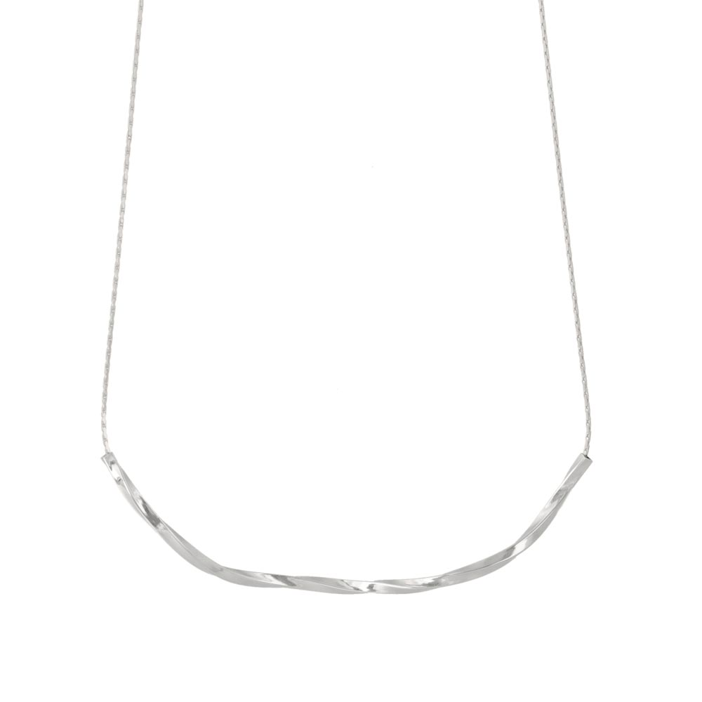Twisted Bar Necklace