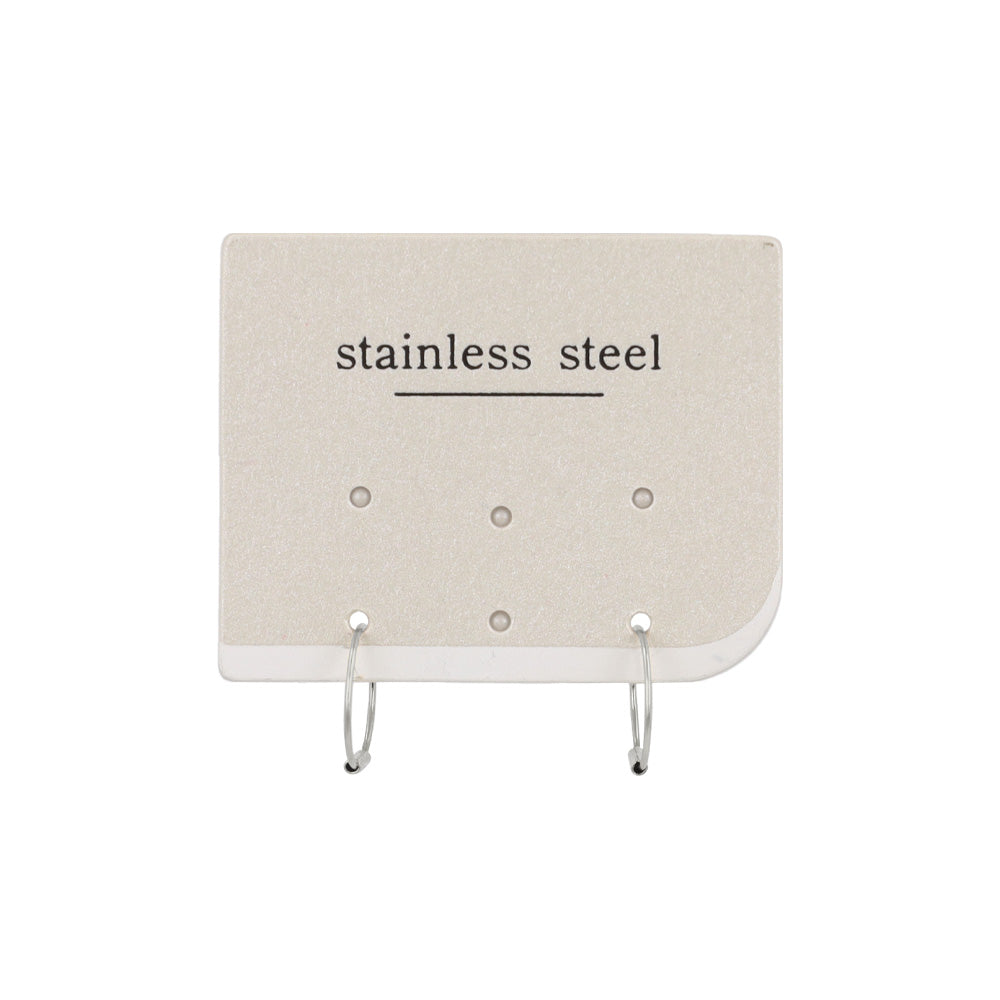 Seamless Hoop Earrings 1cm