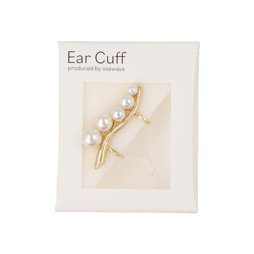 Multi Pearl Ear Cuff