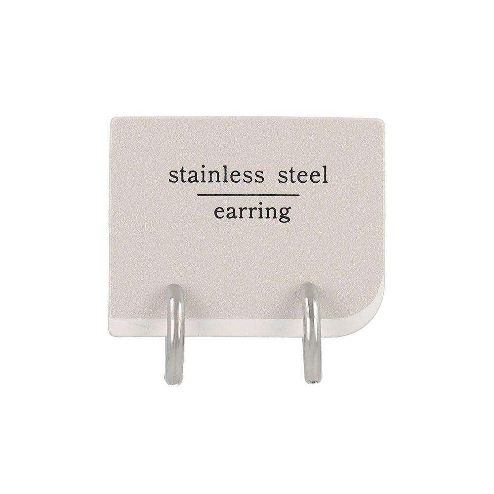 Hinged Hoop Clip On Earrings 15mm