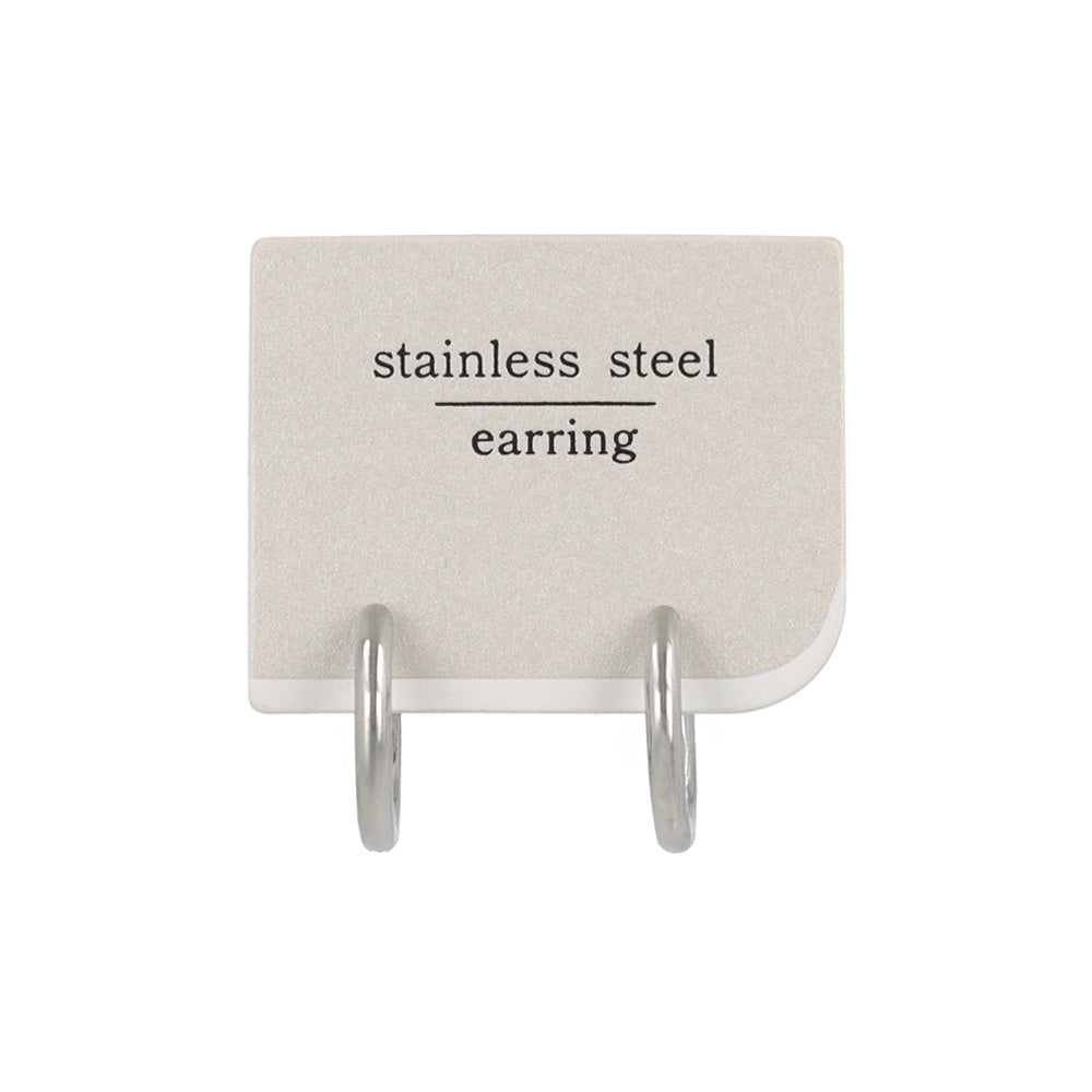 Hinged Hoop Clip On Earrings 17mm