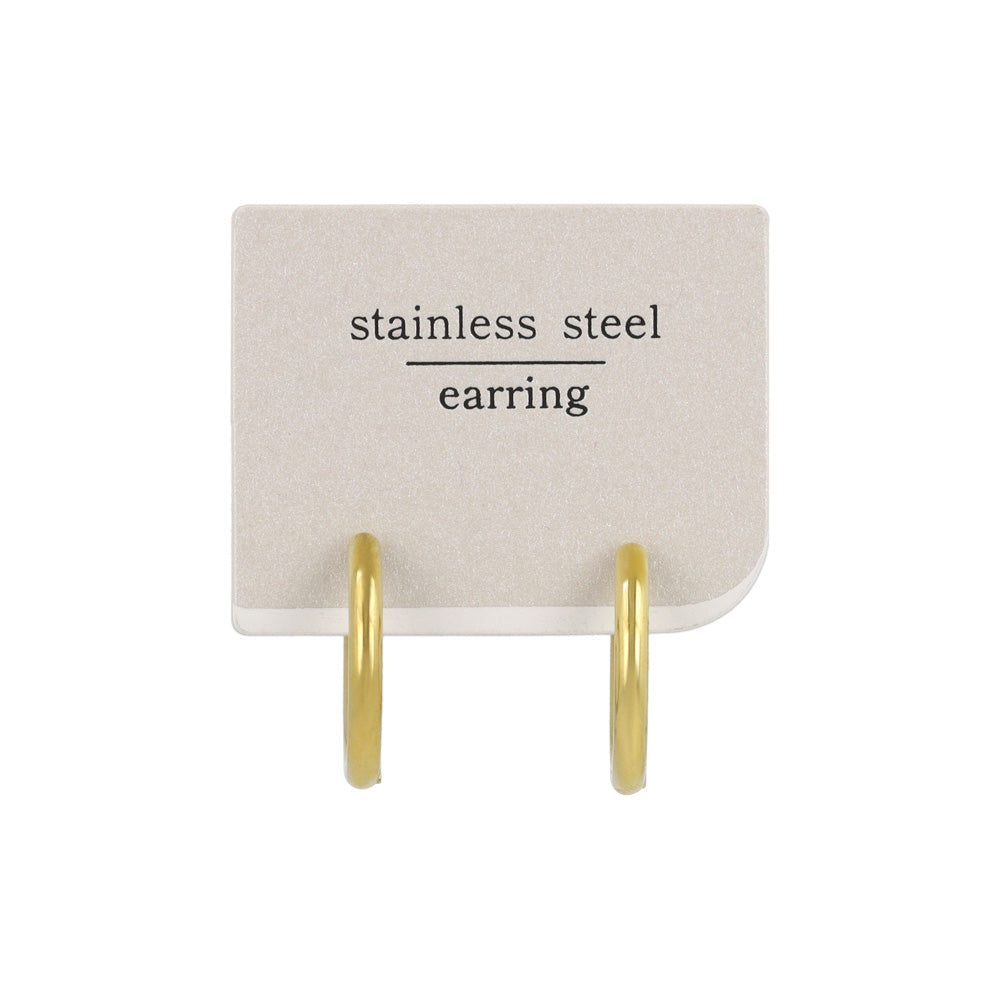 Hinged Hoop Clip On Earrings 19mm