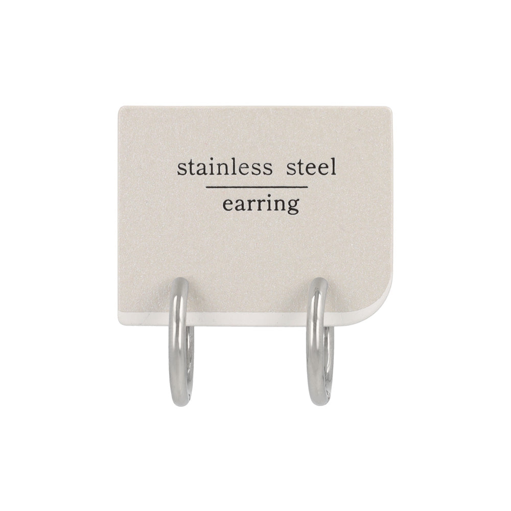 Hinged Hoop Clip On Earrings 19mm