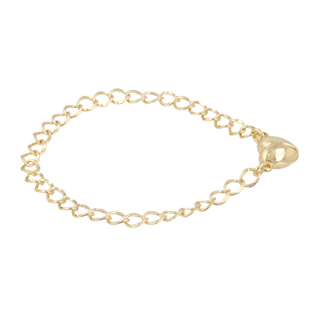 Magnetic Heart Clasp Bracelet