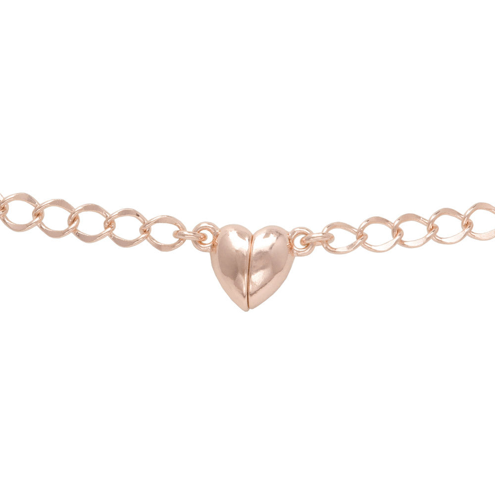 Magnetic Heart Clasp Bracelet