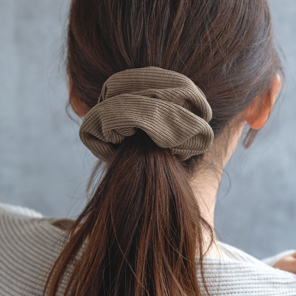 Rib Knit Scrunchie