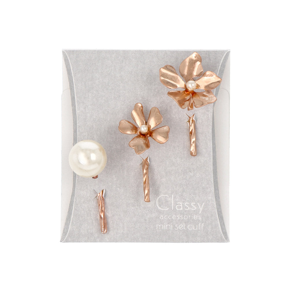 Flower Mini Pony Hook Set