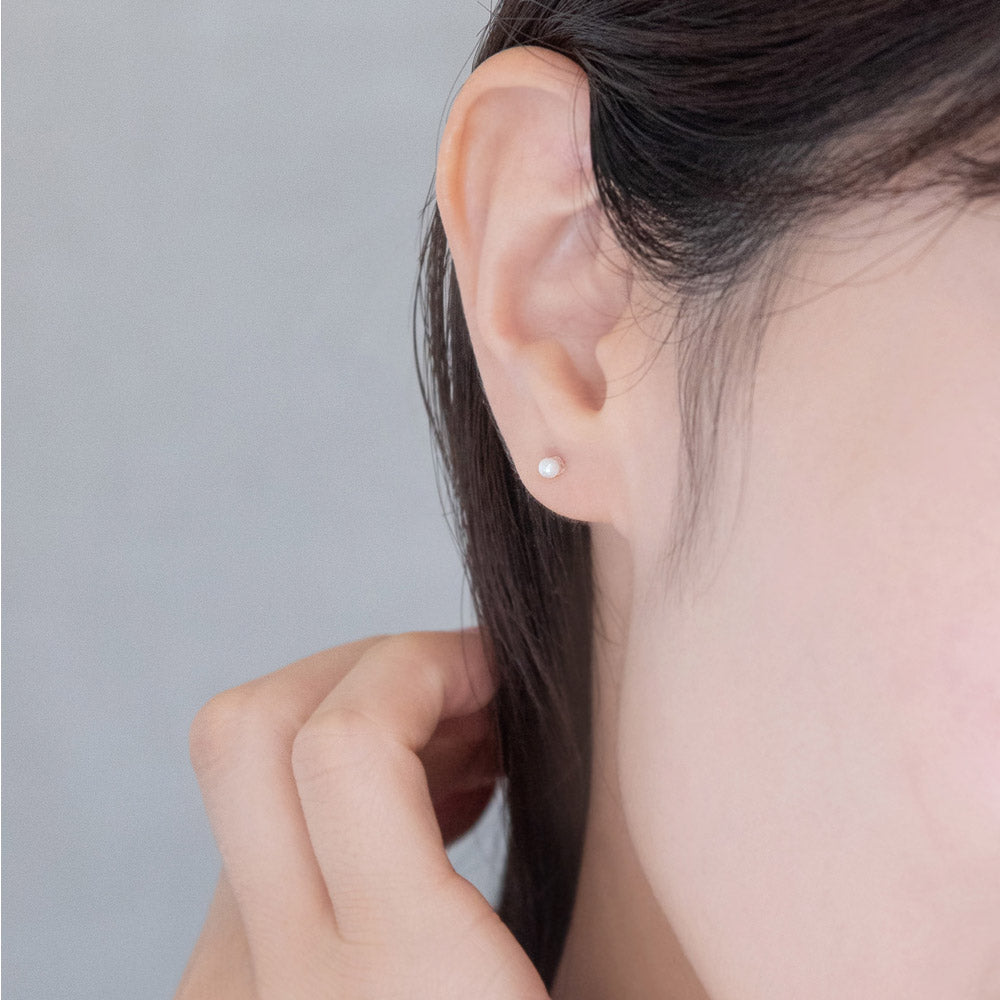 Floral Plastic Earring Set