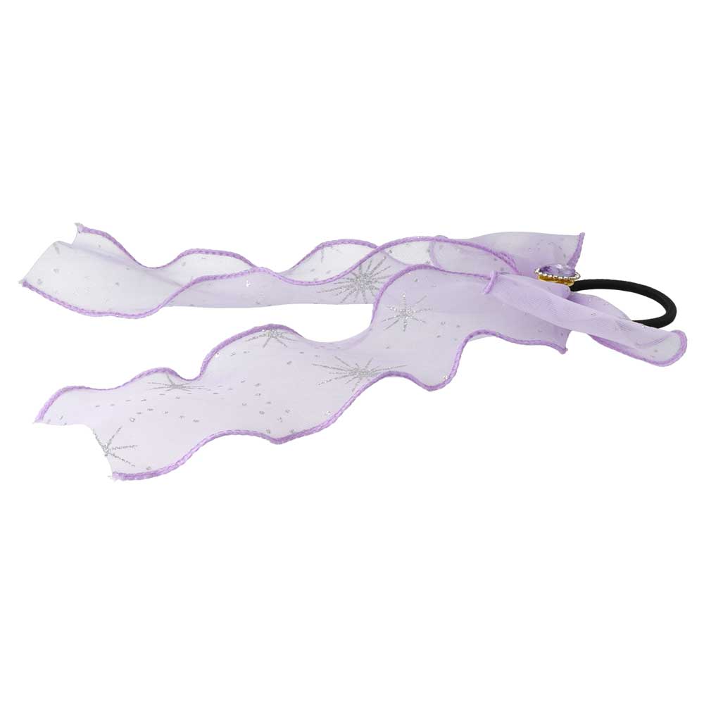 Snow Printed Bow Hair Tie