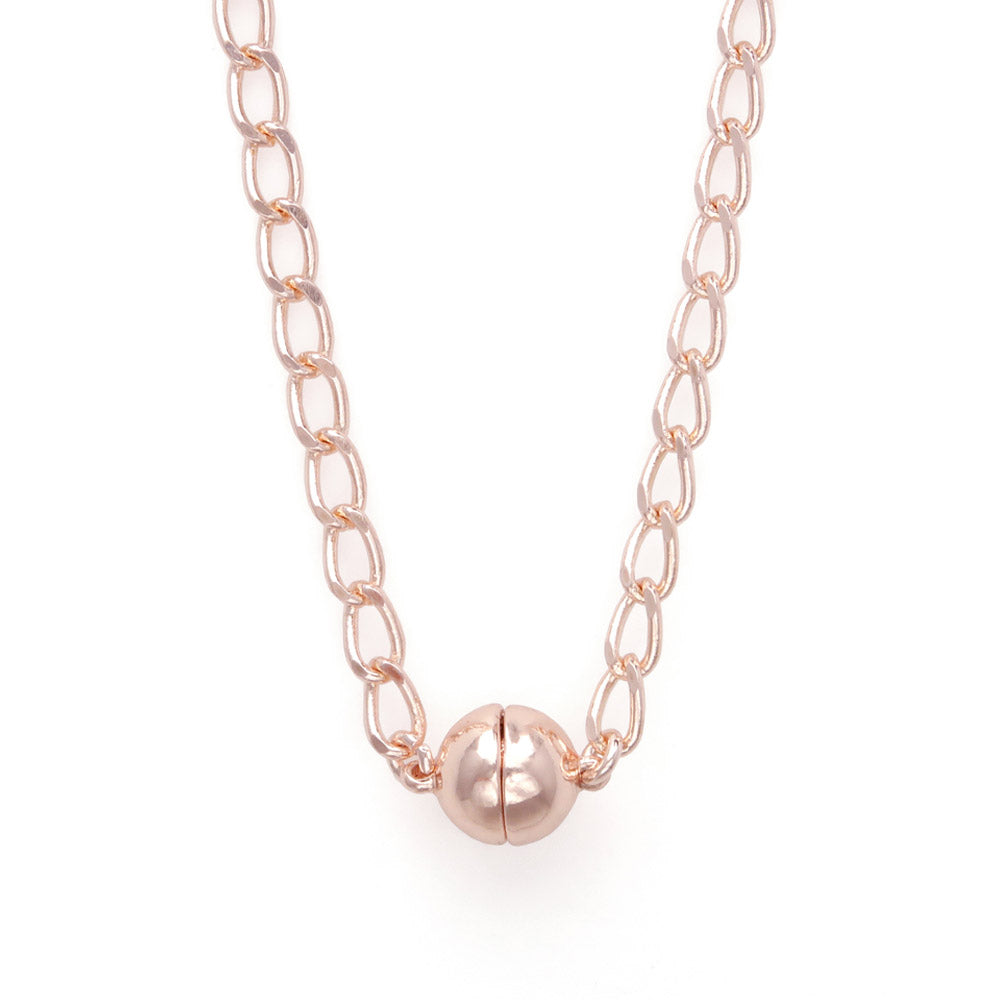 Magnetic Ball Clasp Necklace