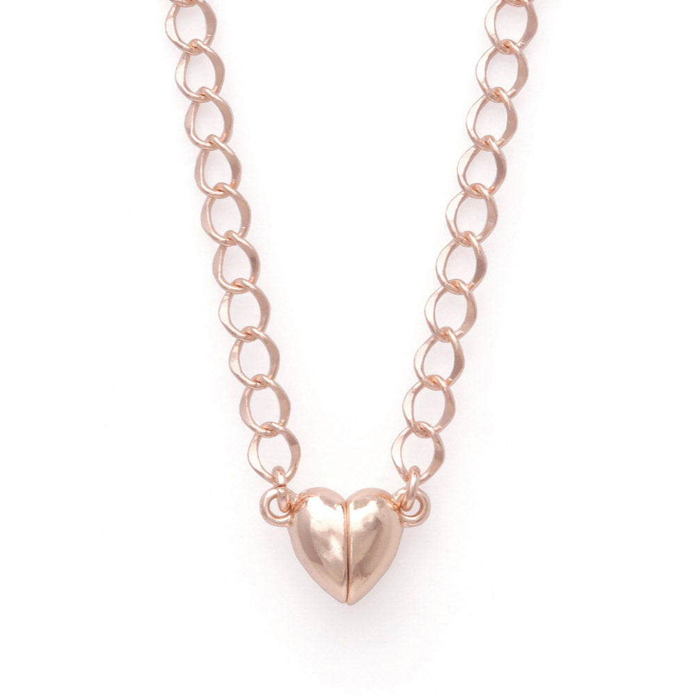 Magnetic Heart Clasp Necklace