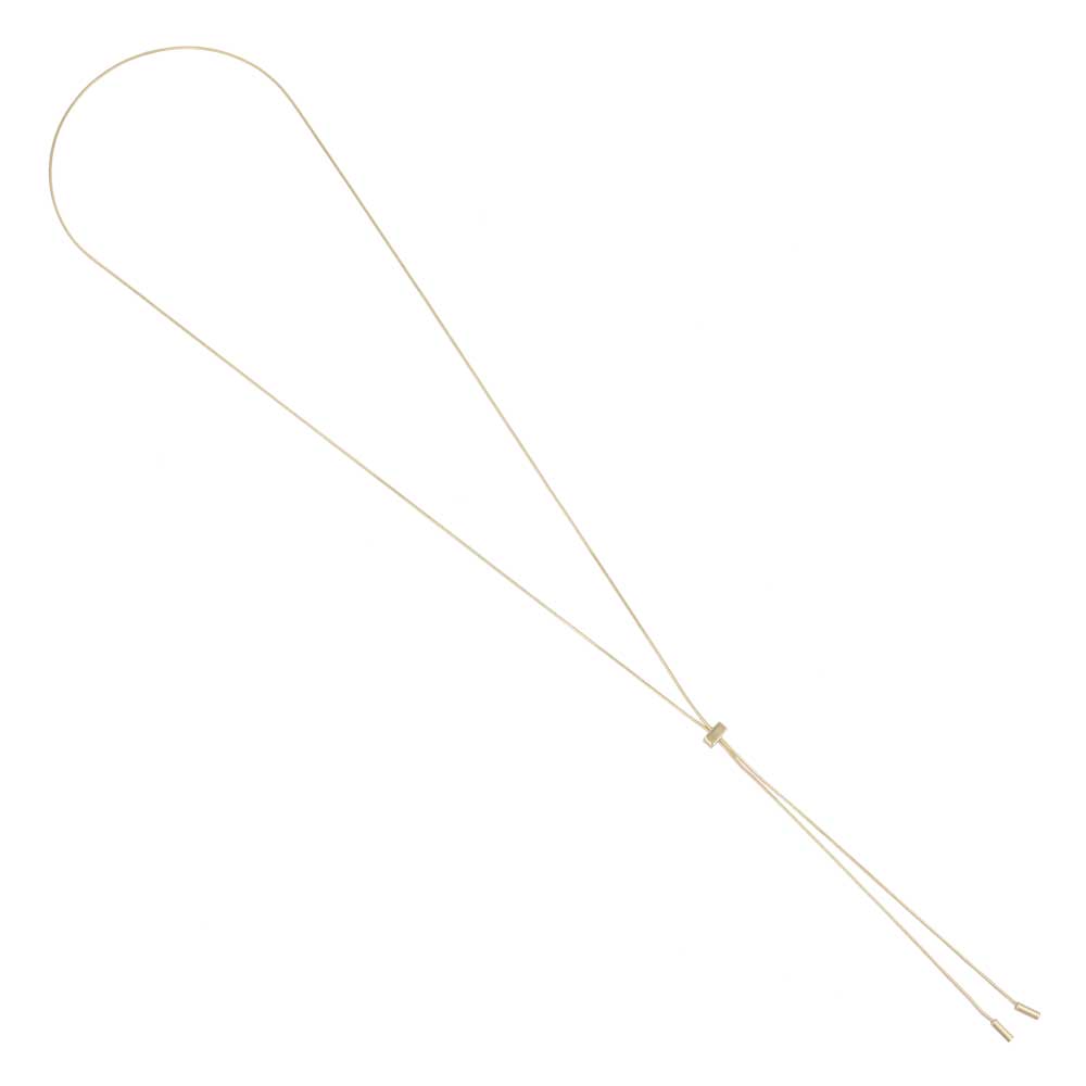 Long Adjustable Lariat Necklace