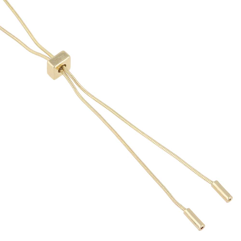 Long Adjustable Y Necklace