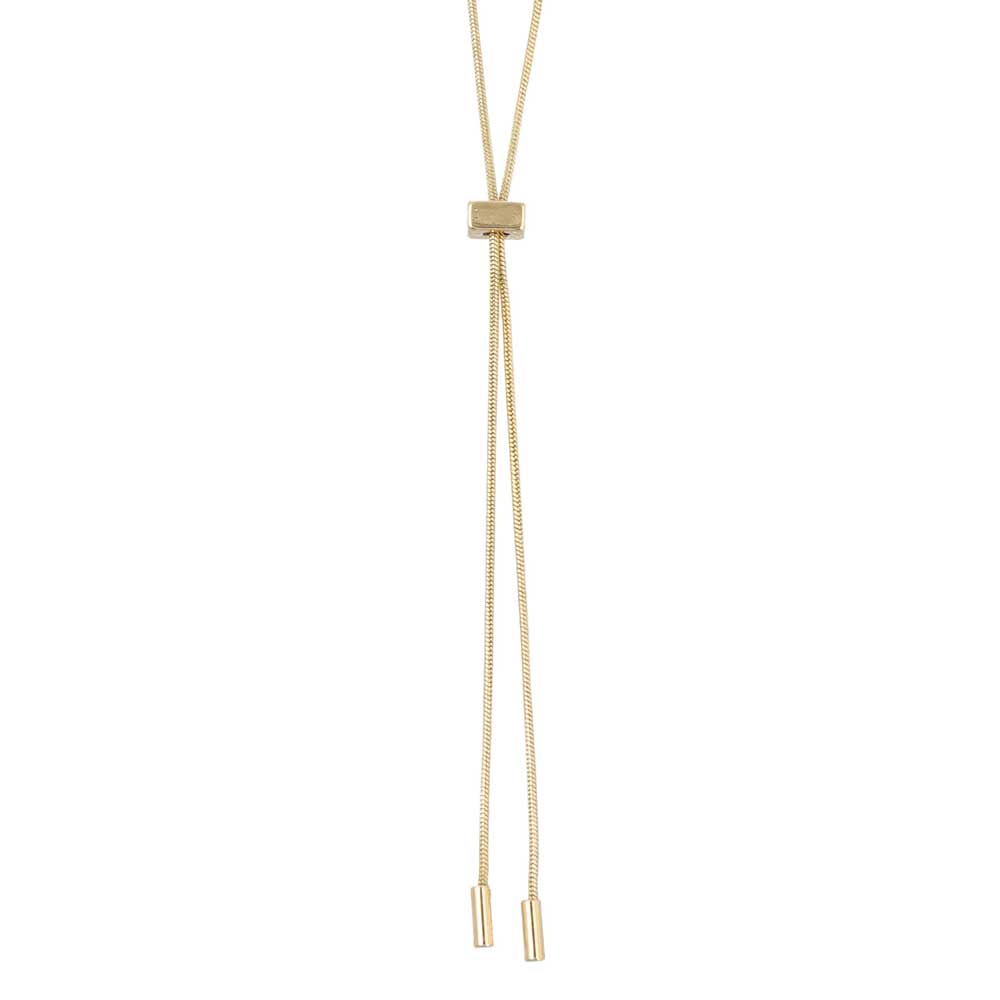 Long Adjustable Lariat Necklace