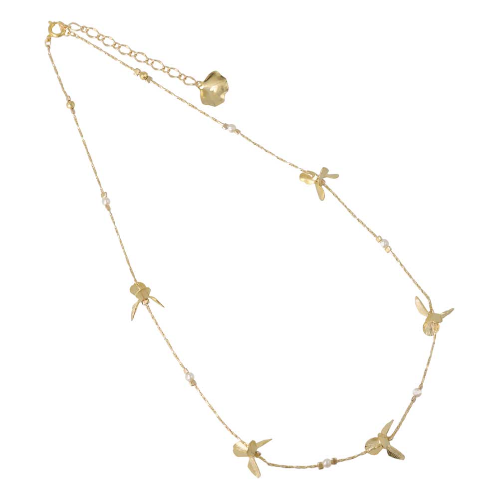 Flower Station Necklace