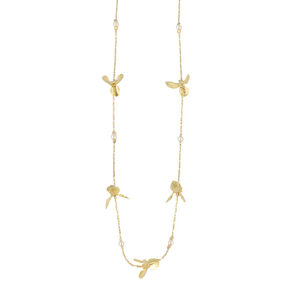 Flower Station Necklace