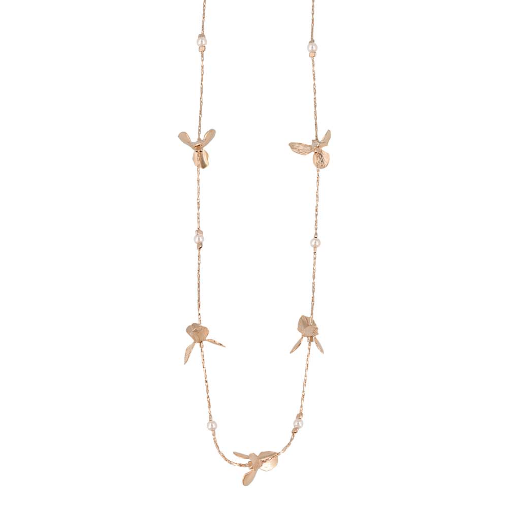 Flower Station Necklace