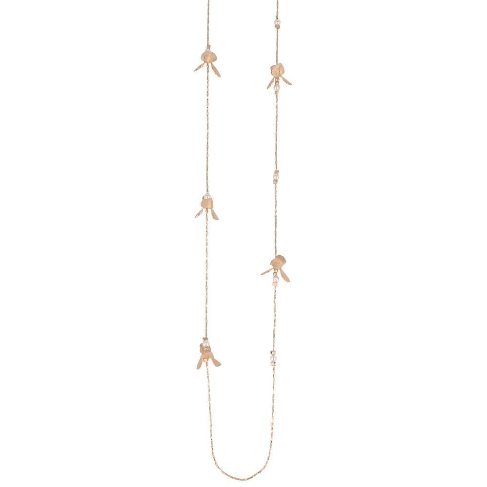 Flower Station Long Necklace