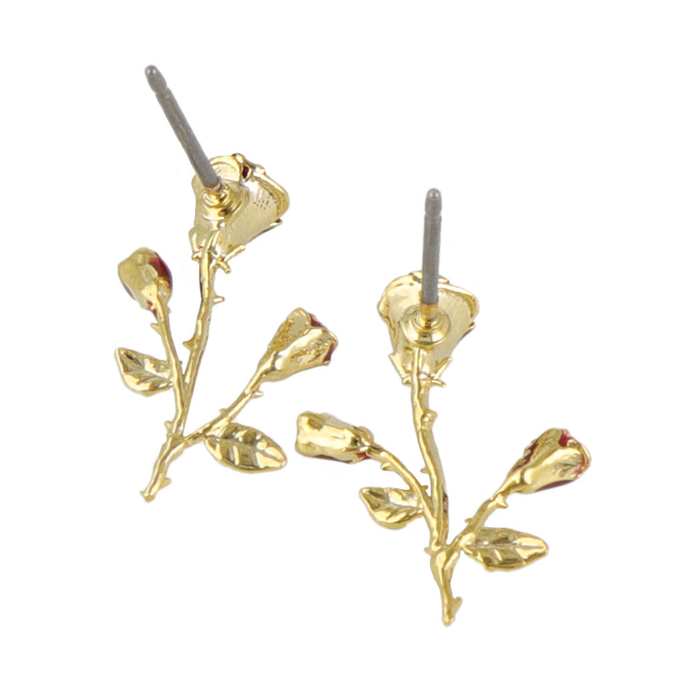 Rose Stud Earrings