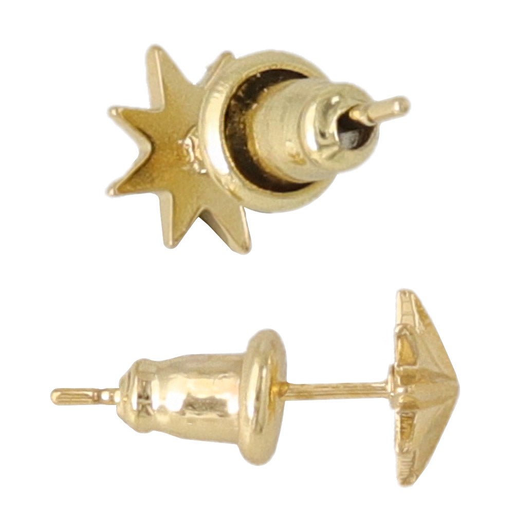 Stainless Steel Bright Star Studs
