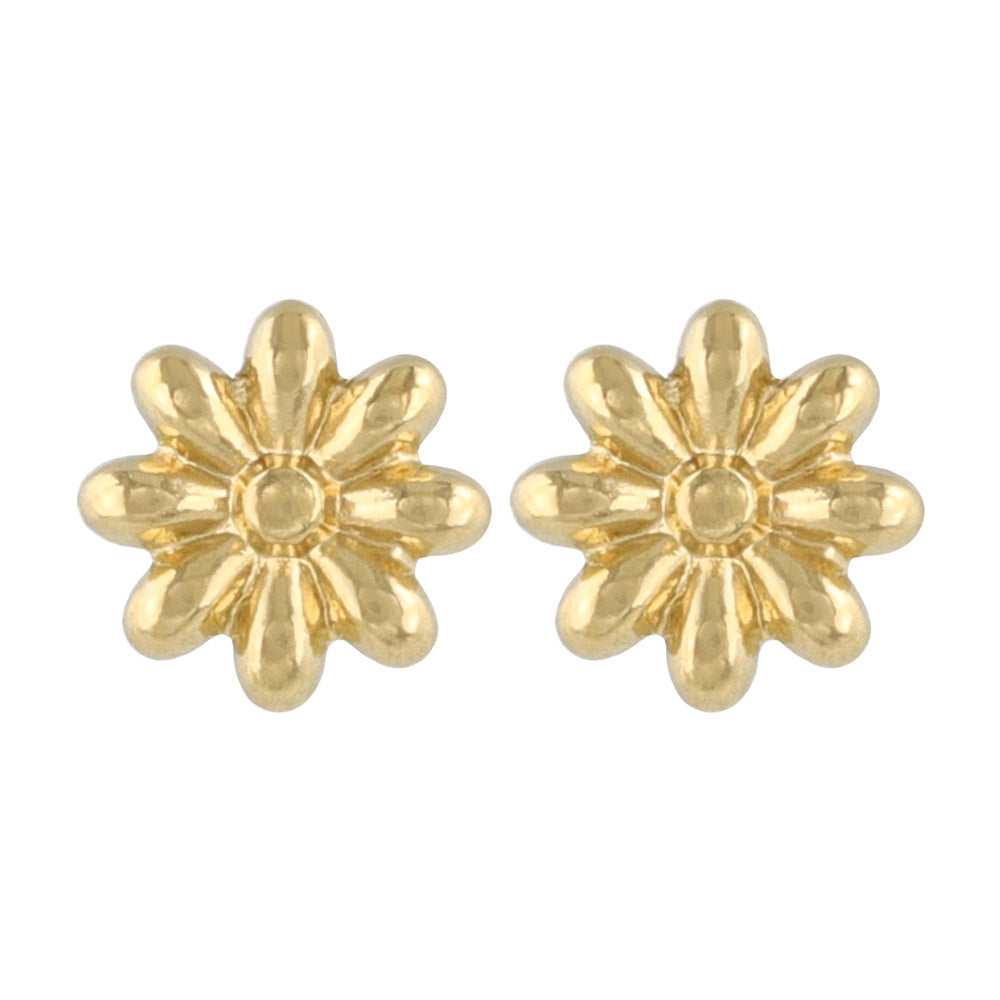 Stainless Steel Small Flower Studs