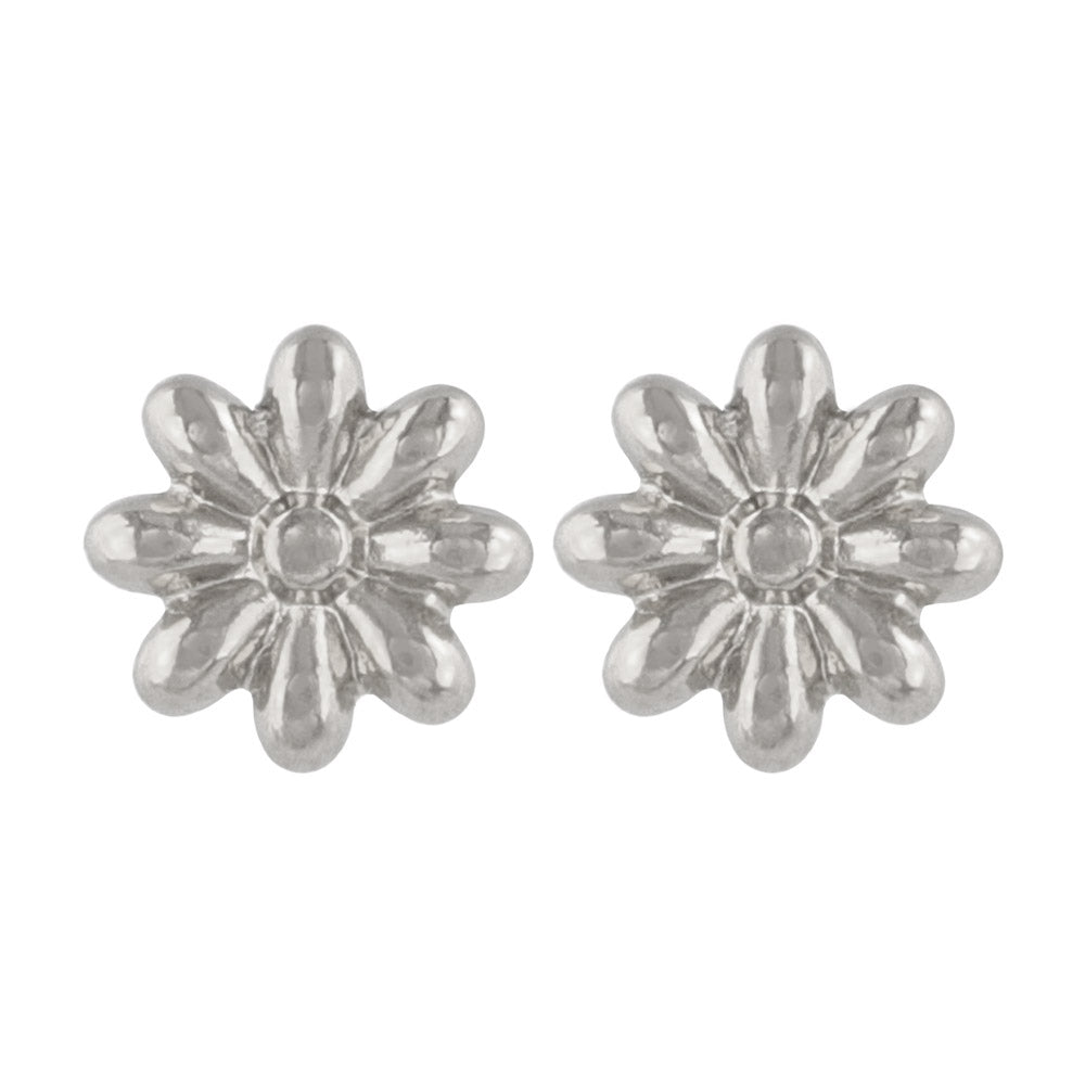 Stainless Steel Small Flower Studs