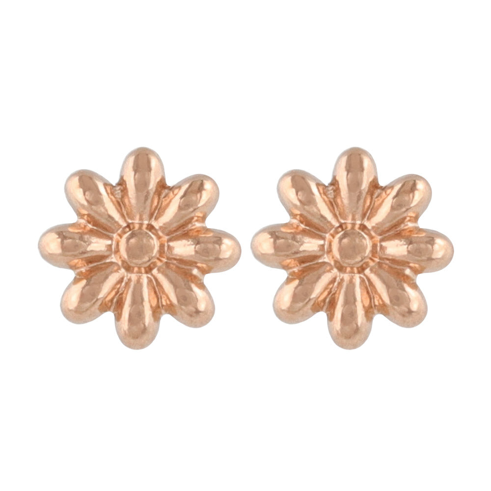 Stainless Steel Small Flower Studs