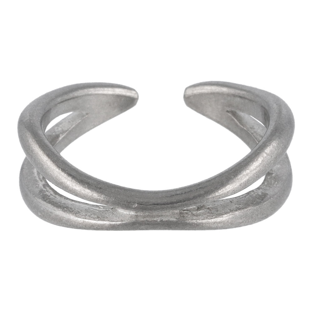 Tin Double Open Ring