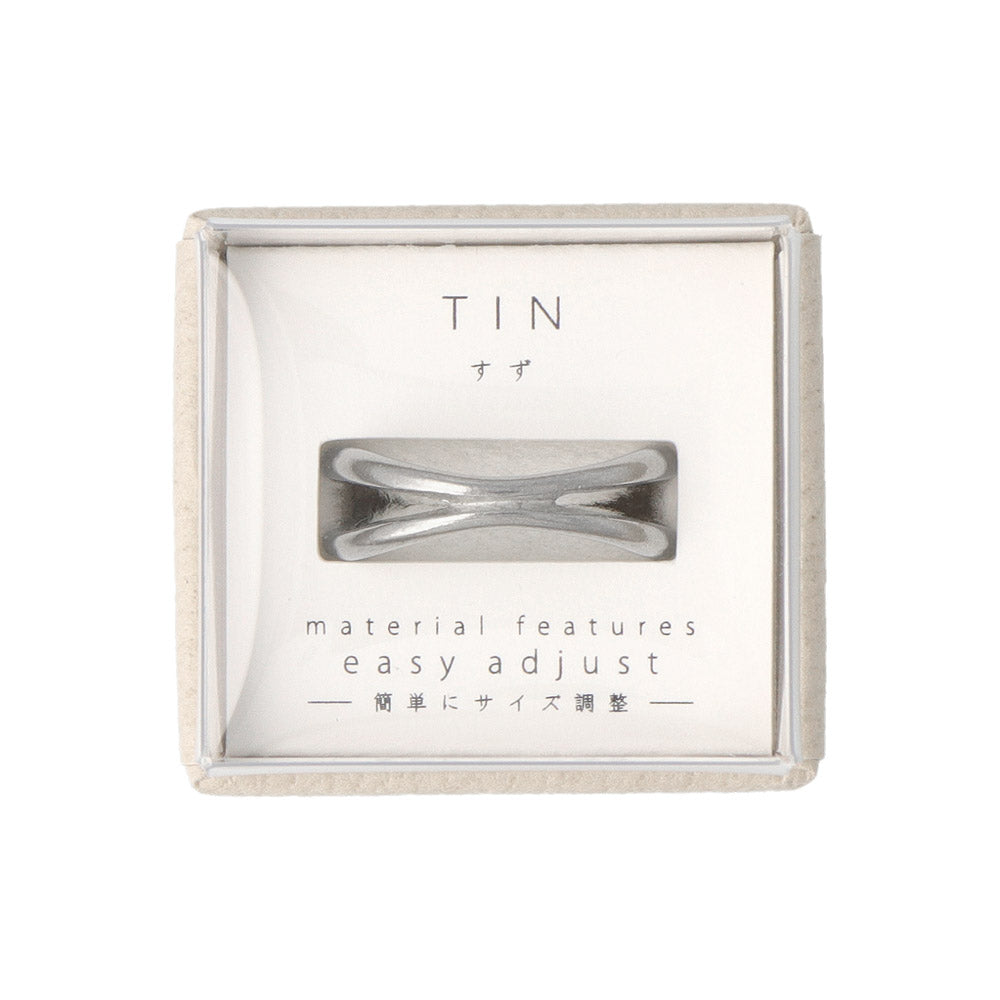 Tin Double Open Ring