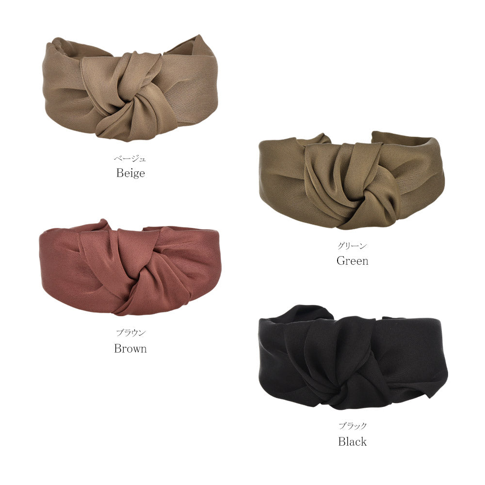 Wide Top Knot Headband