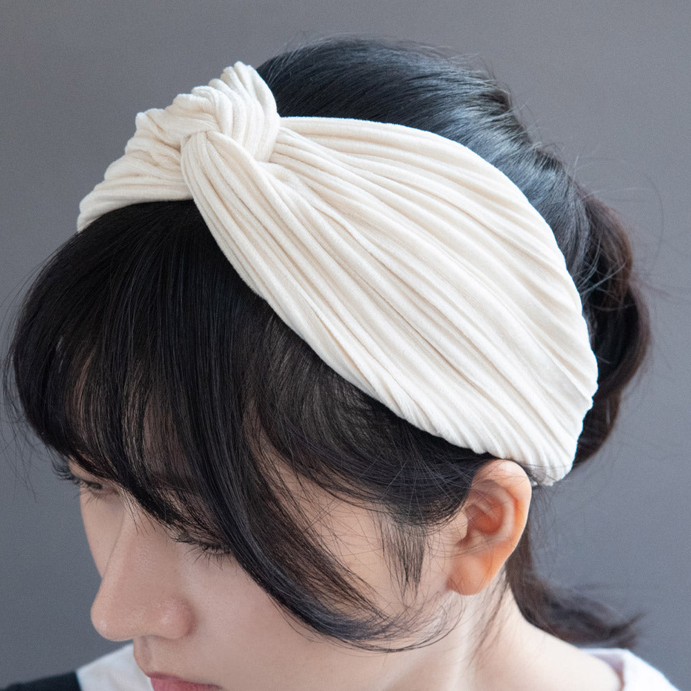 Wrinkle Velvet Cross Headband