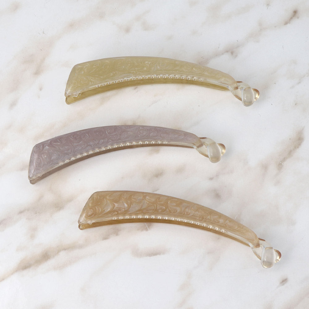 Epoxy Marble Banana Clip - osewaya