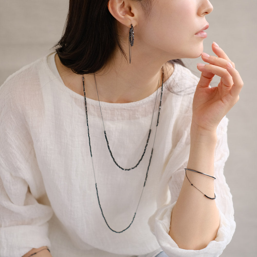 Chain and Cuff Layered Bracelet