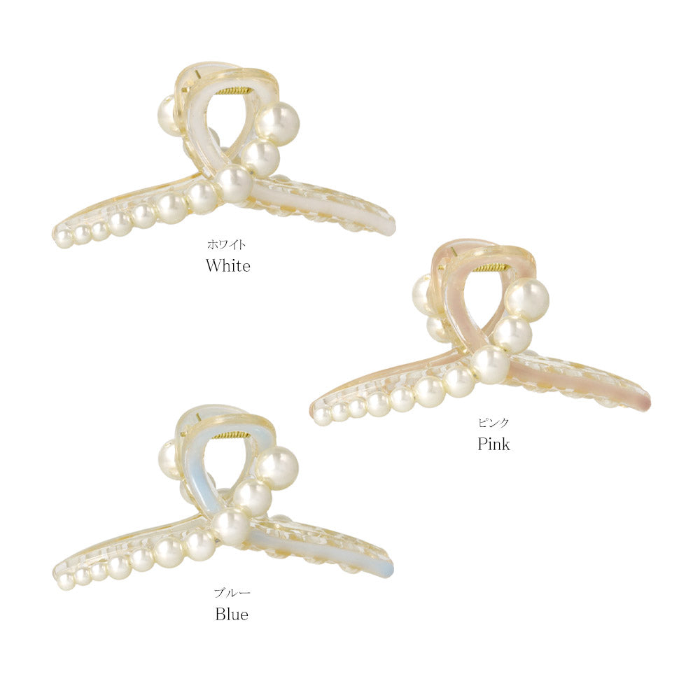 Pearlized Loop Hair Claw