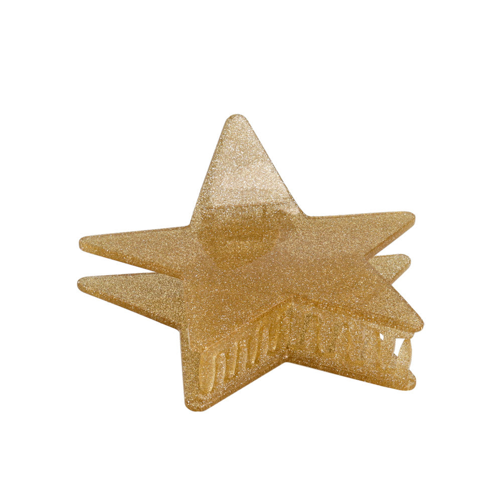 Glitter Large Star Hair Clip