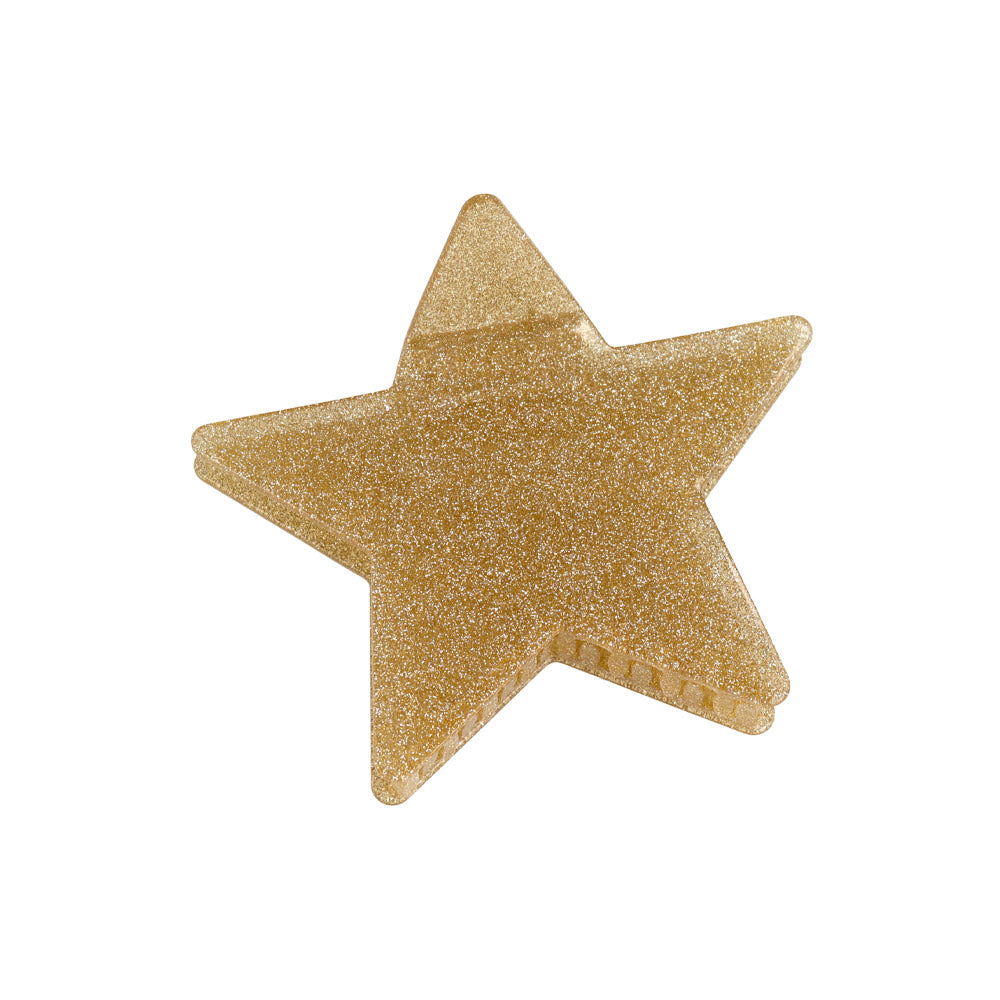 Glitter Large Star Hair Clip