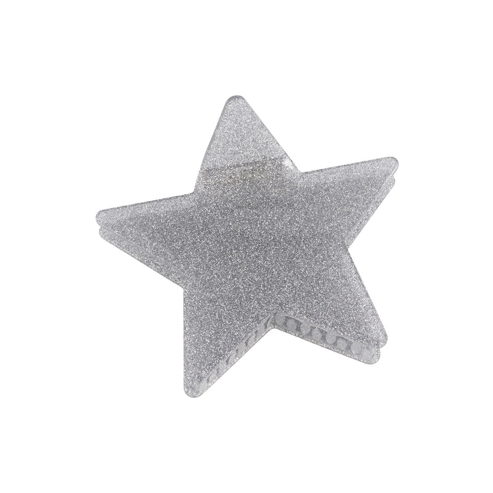 STAR HAIR CLIP LARGE WHITE STAR HAIR CLIP LARGE WHITE