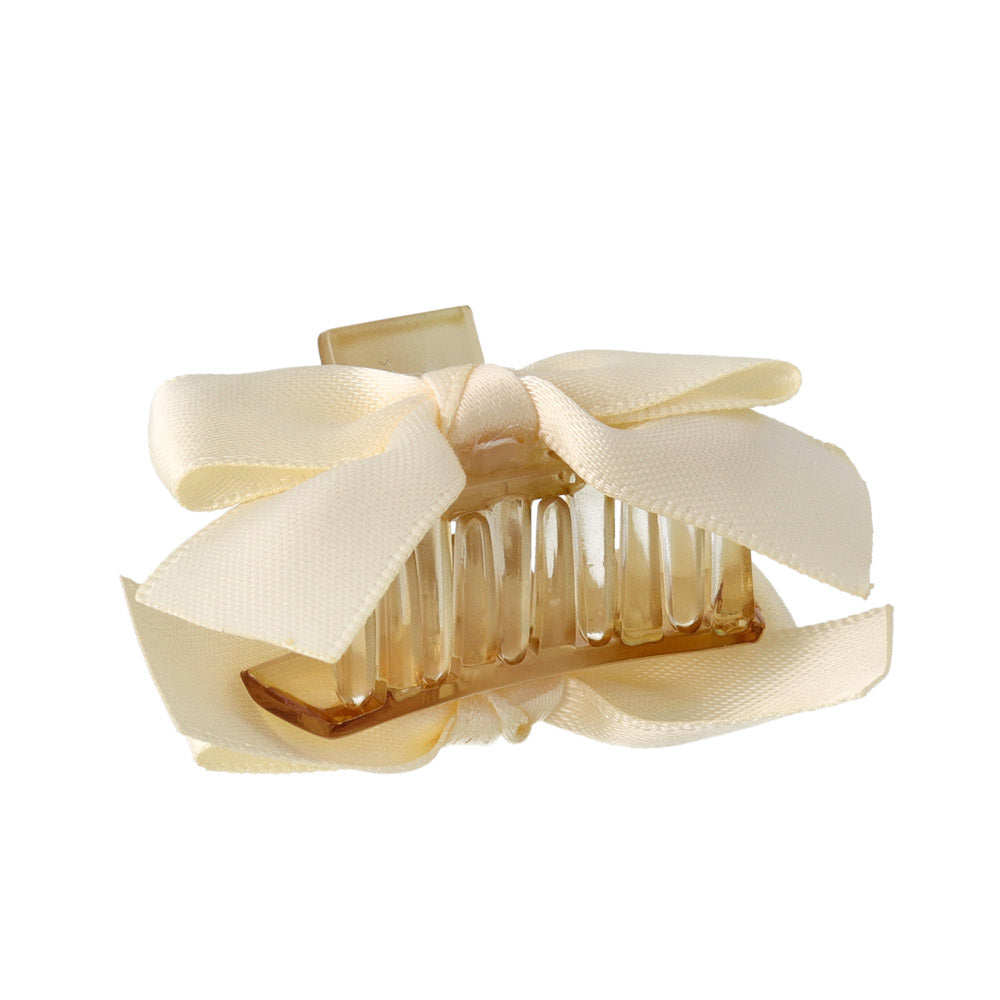 Ribbon Bow Claw Clip