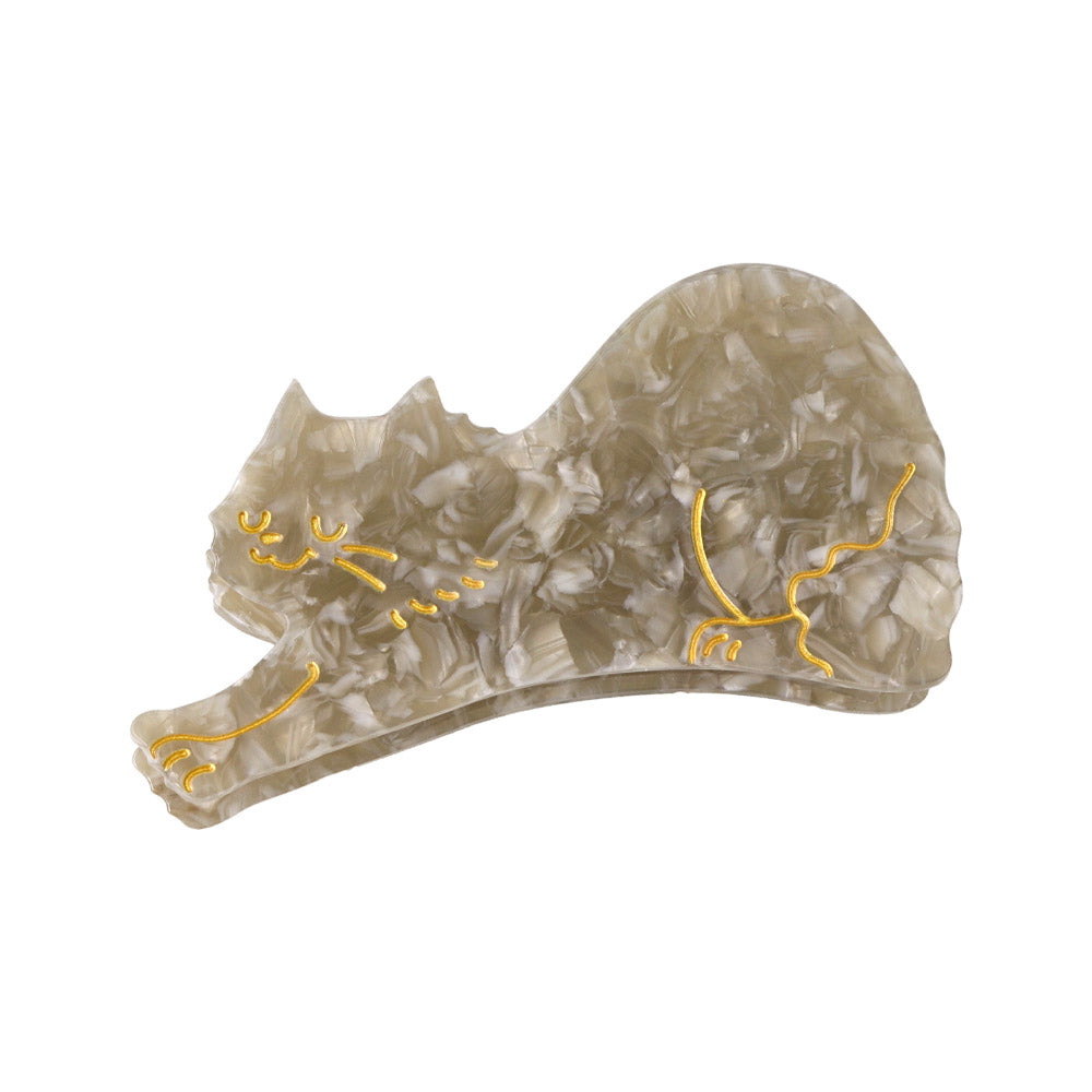 Cat Stretch Hair Claw Clip