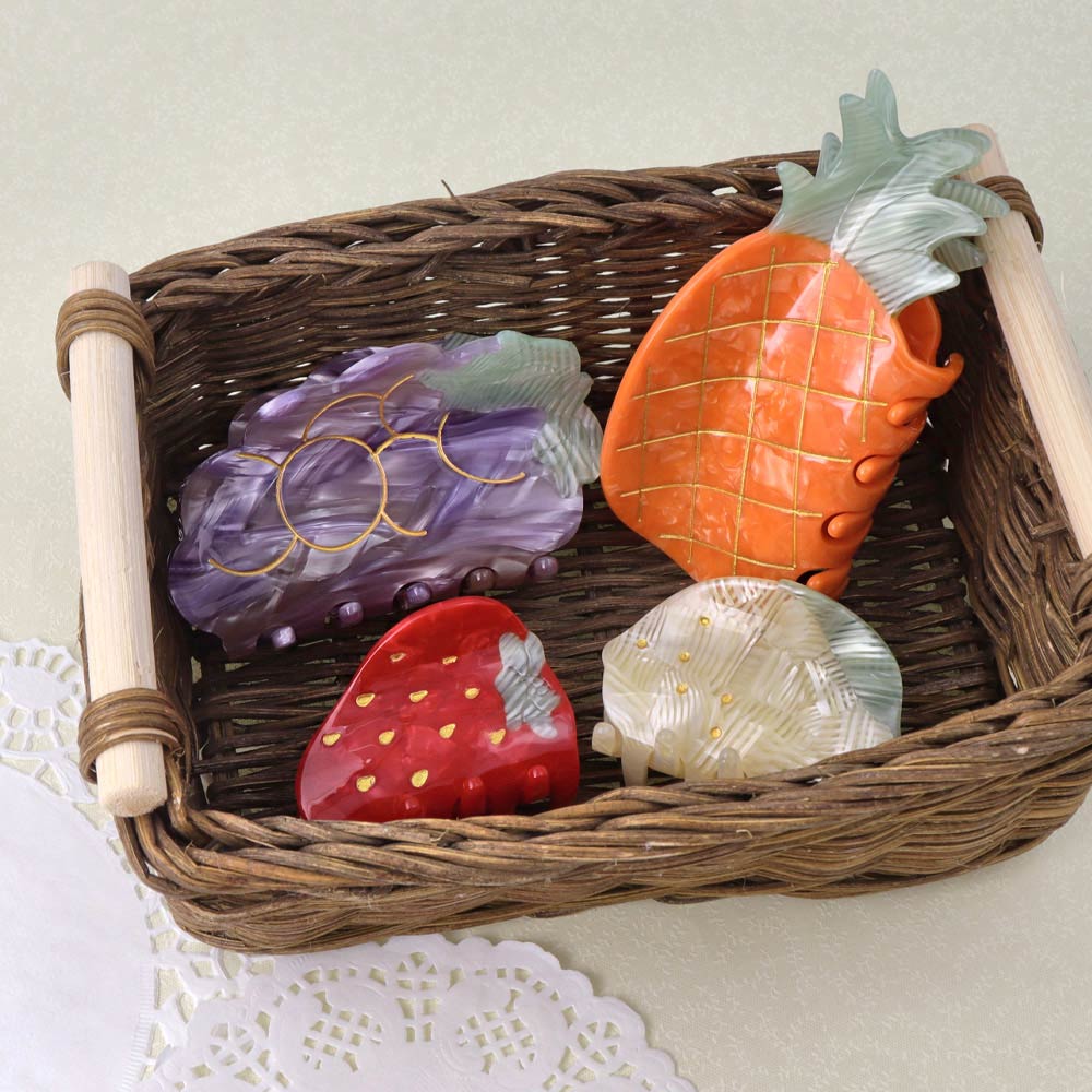 Pineapple Hair Claw Clip