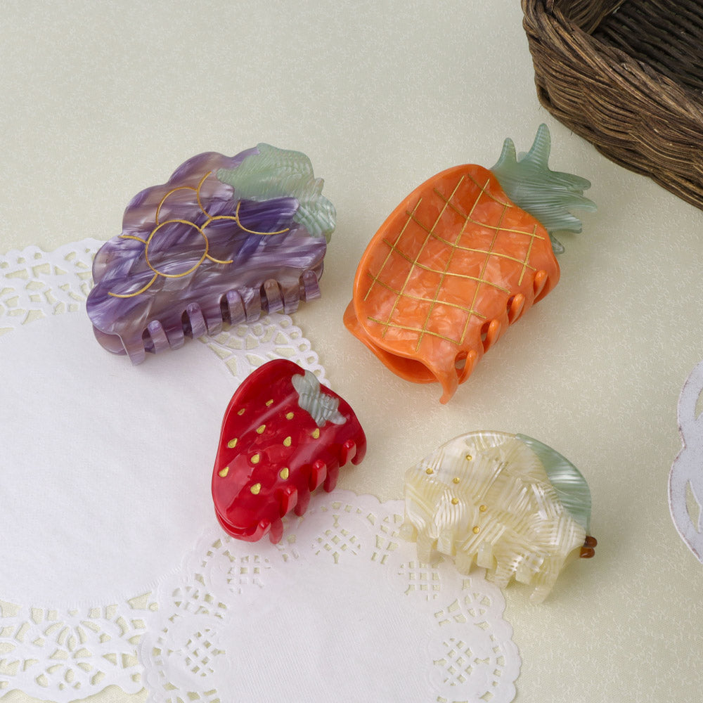 Pineapple Hair Claw Clip