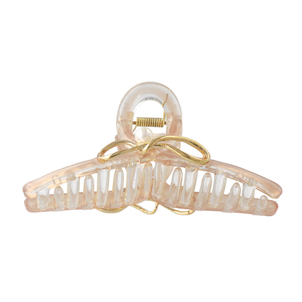 Marble Tone Loop Claw Clip