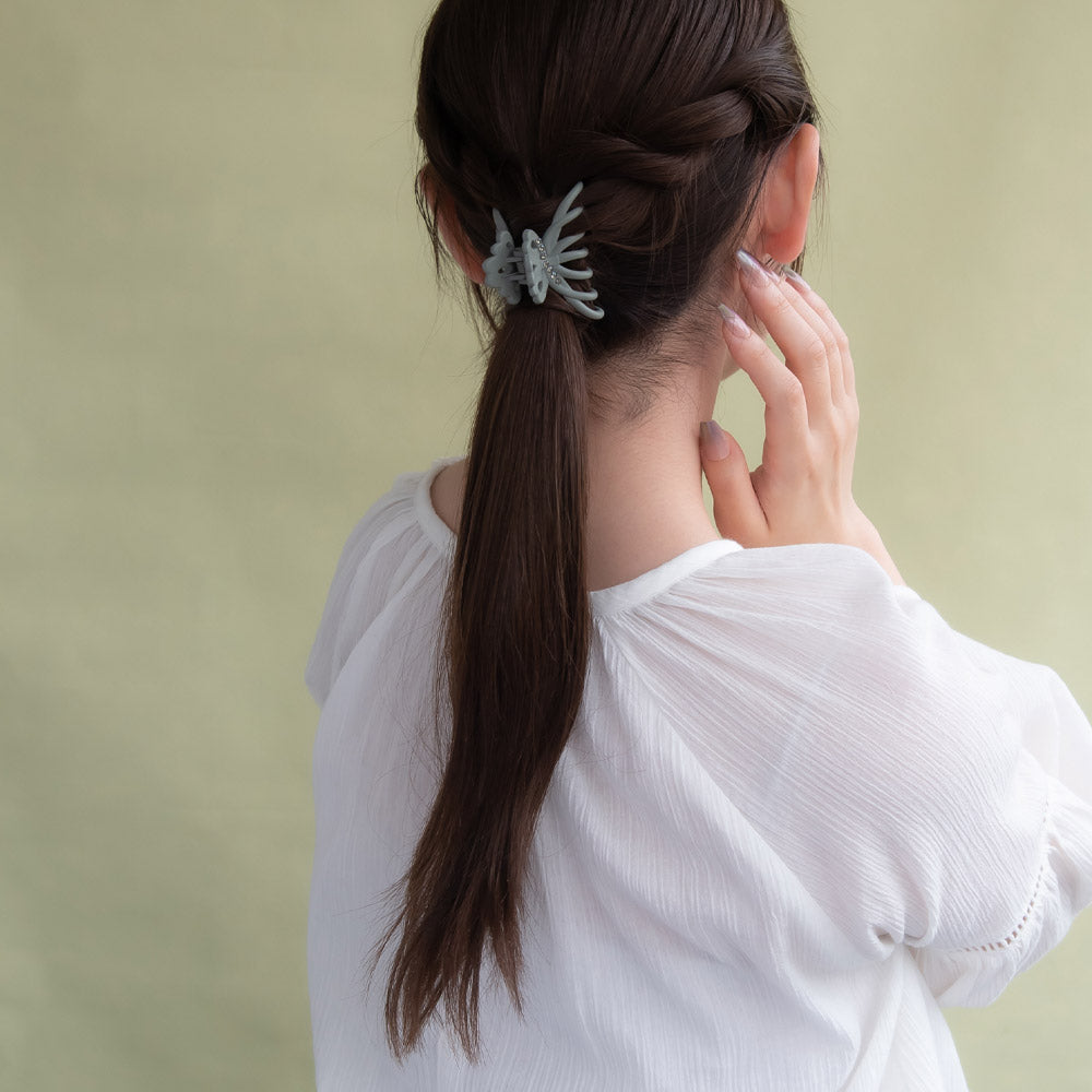 Studded Hair Claw Clip