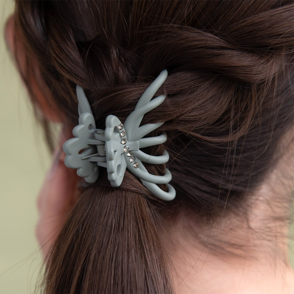 Studded Hair Claw Clip