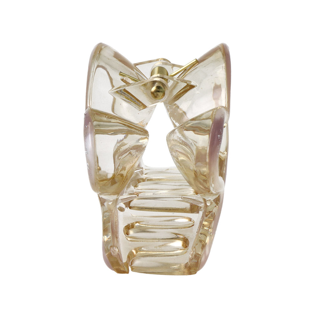 Sequin Open Heart Hair Claw