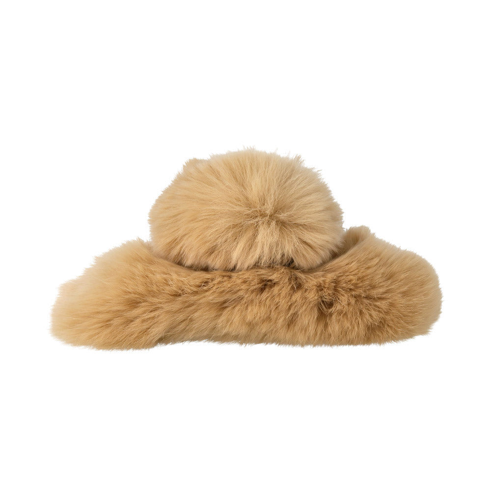 Fluffy Hair Claw Clip
