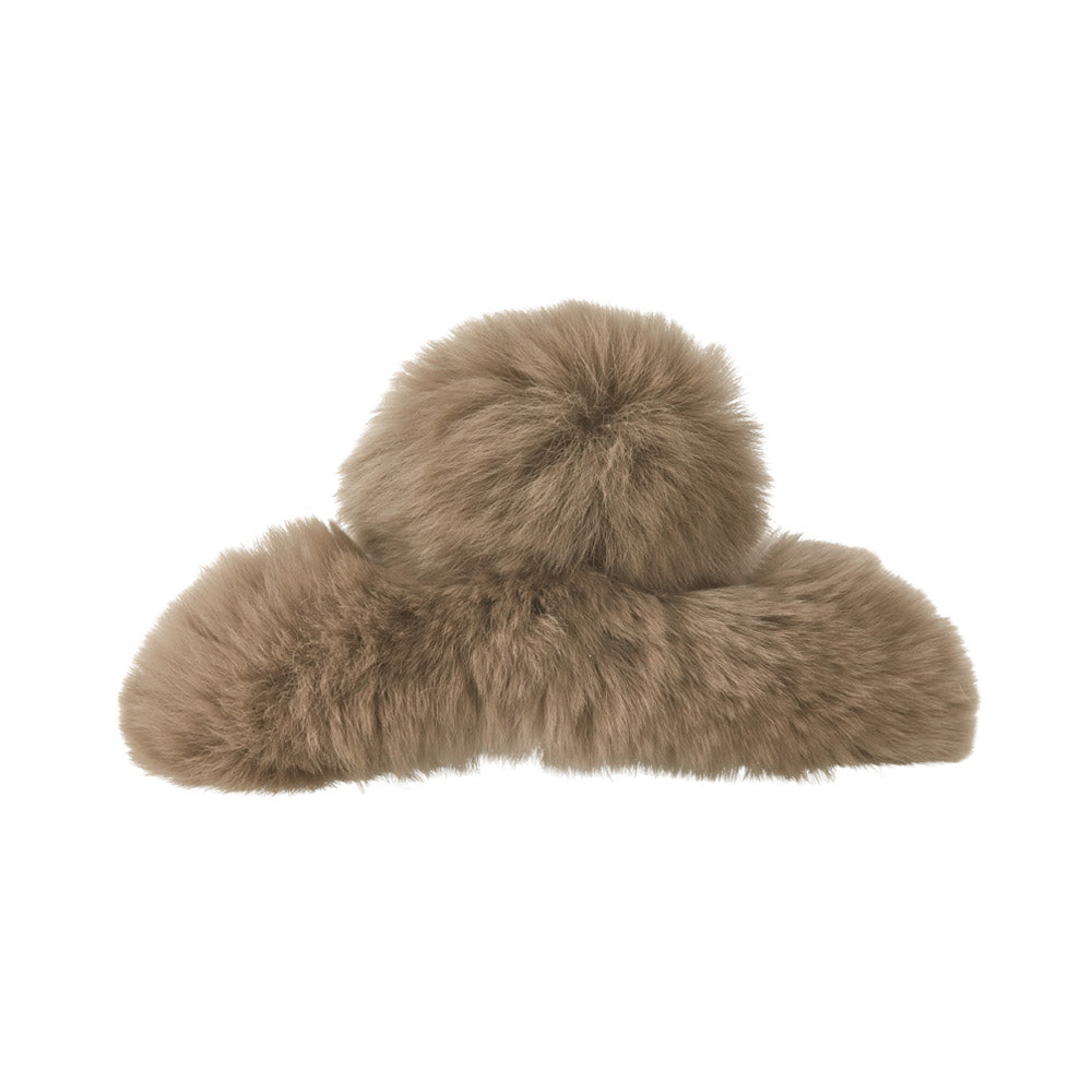 Fluffy Hair Claw Clip