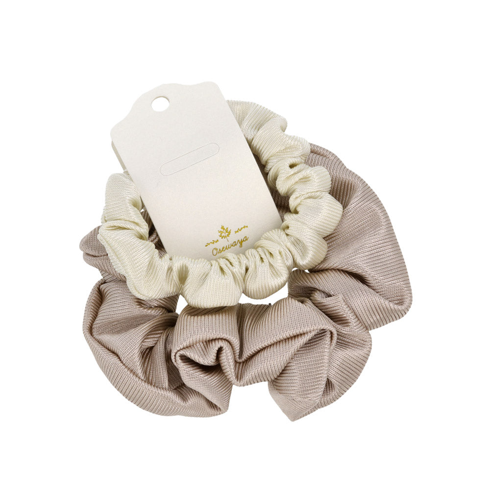 Textured Hair Scrunchie Set